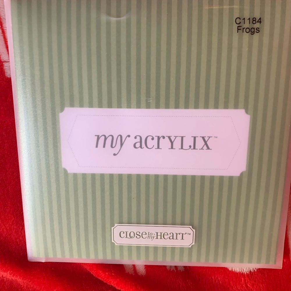 My Acrylix Stamp Set - Green